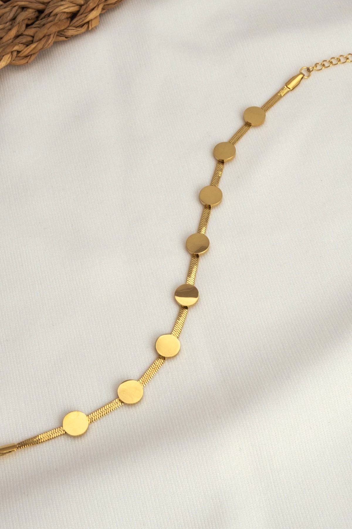 Yeni Sezon Çelik Gold Bileklik