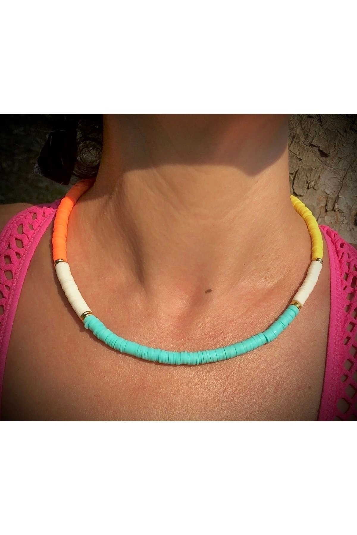 Colorful Fimo Necklace