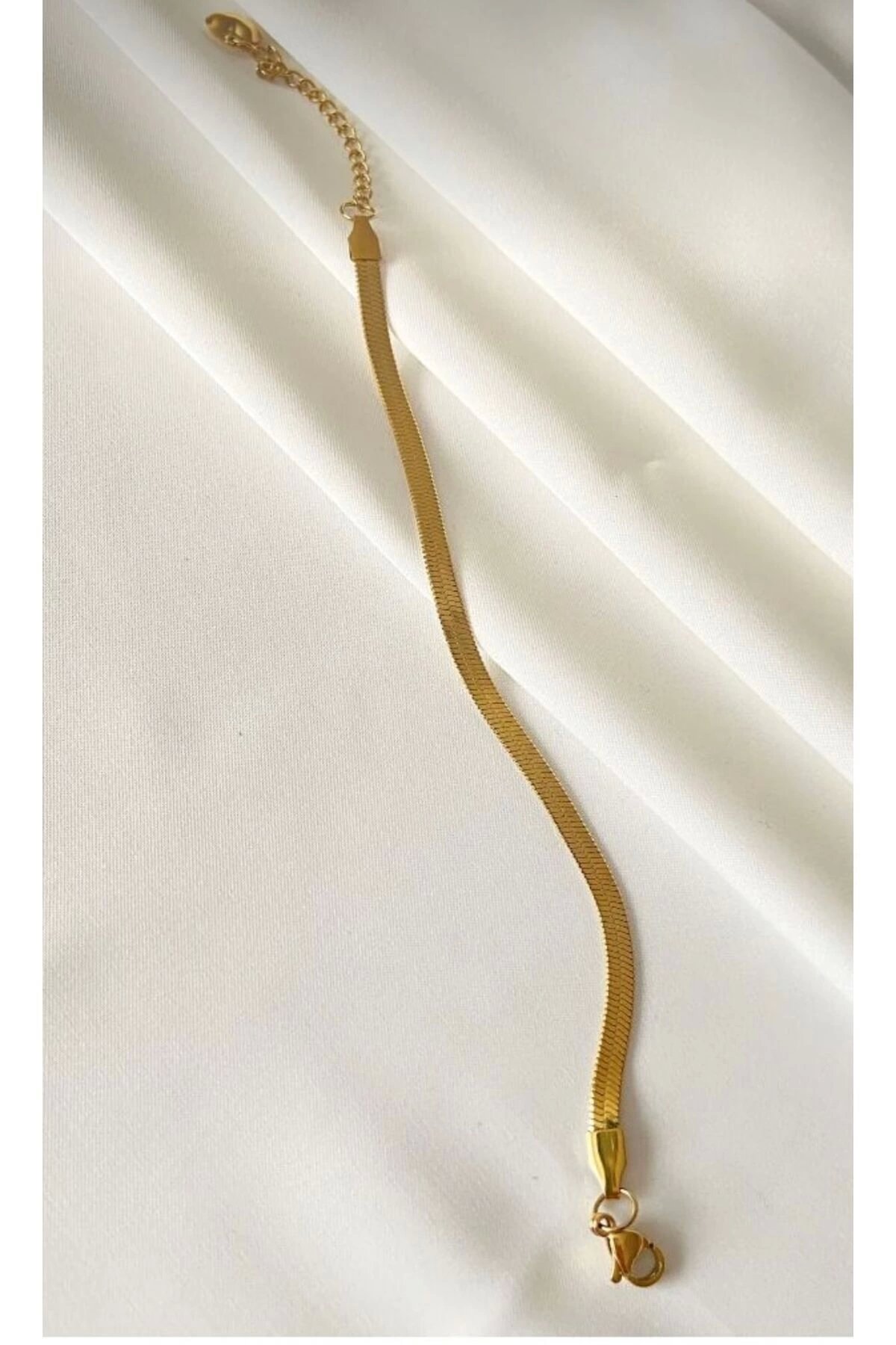 İtalyan Zinciri Çelik Bileklik