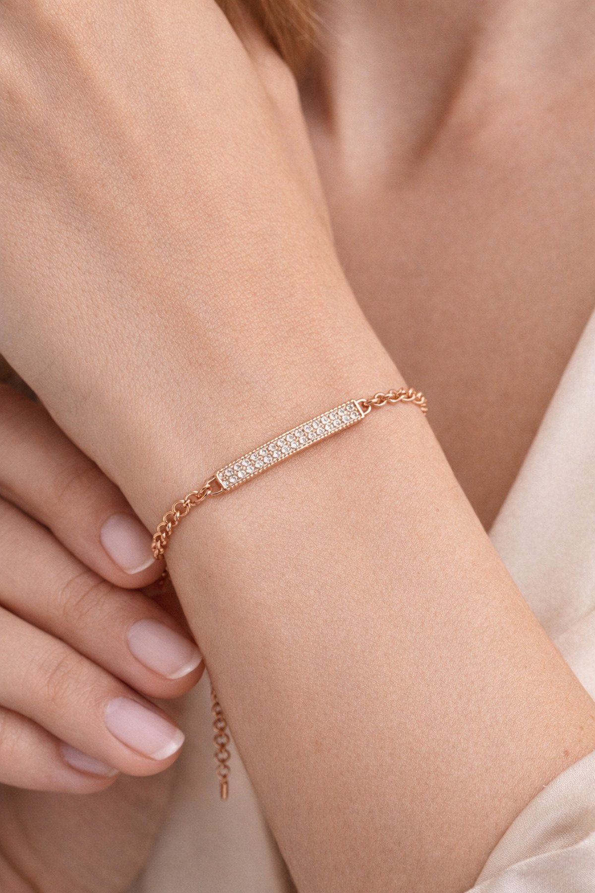 Xupıng Taş Detaylı Bileklik