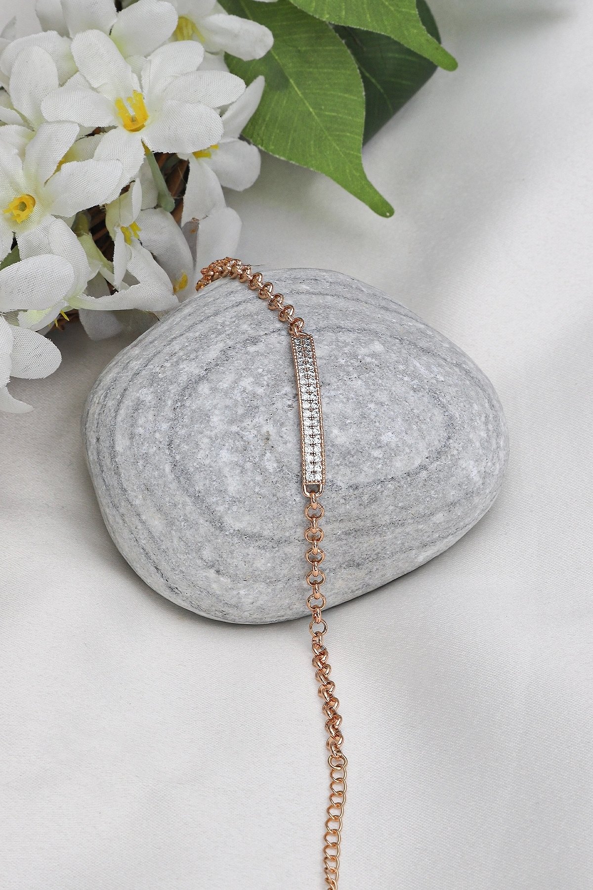 Xupıng Taş Detaylı Bileklik