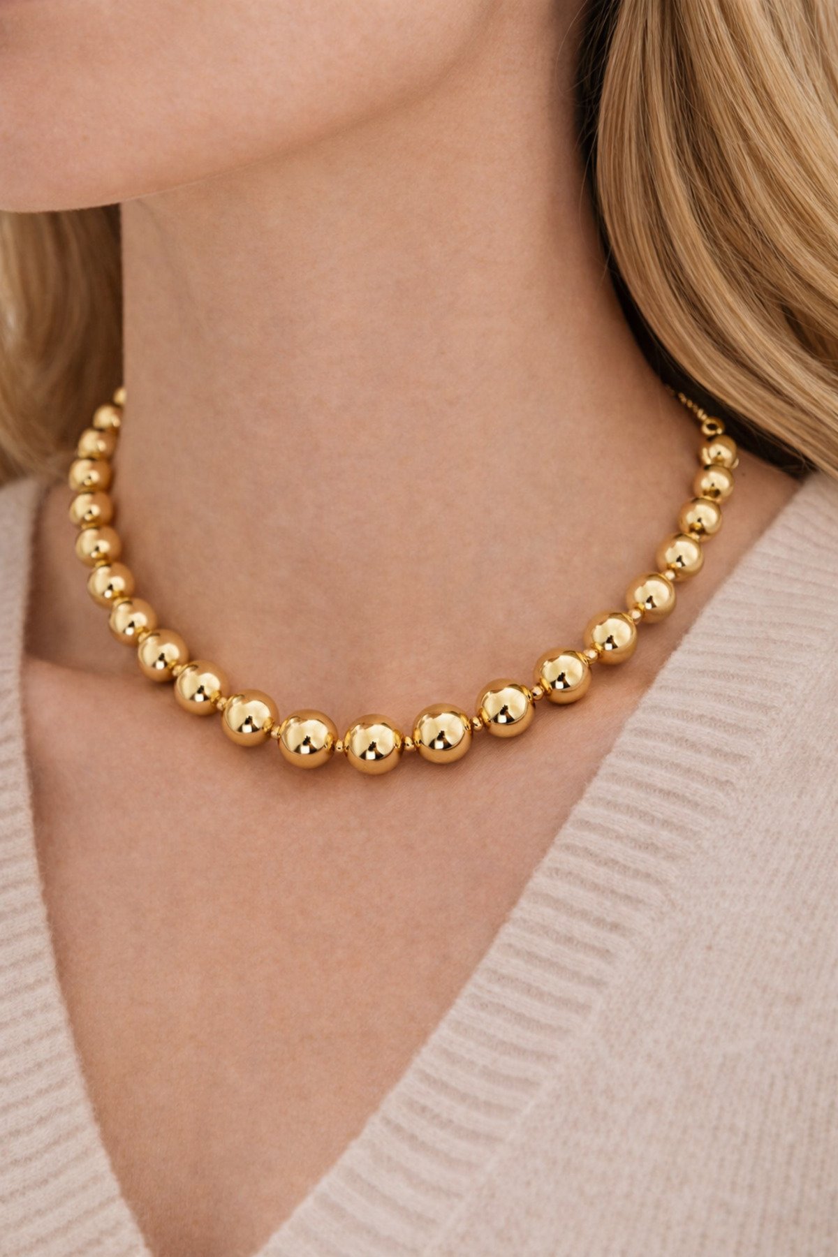 Kadın Topçuklu Kolye