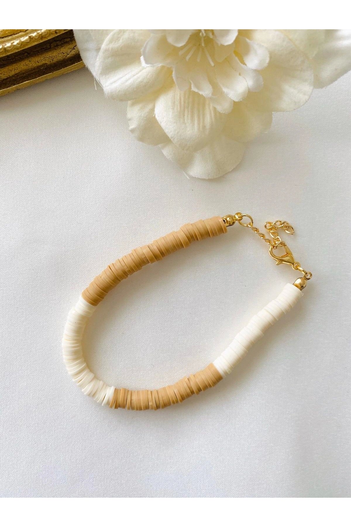 Kahverengi Fimo Bileklik